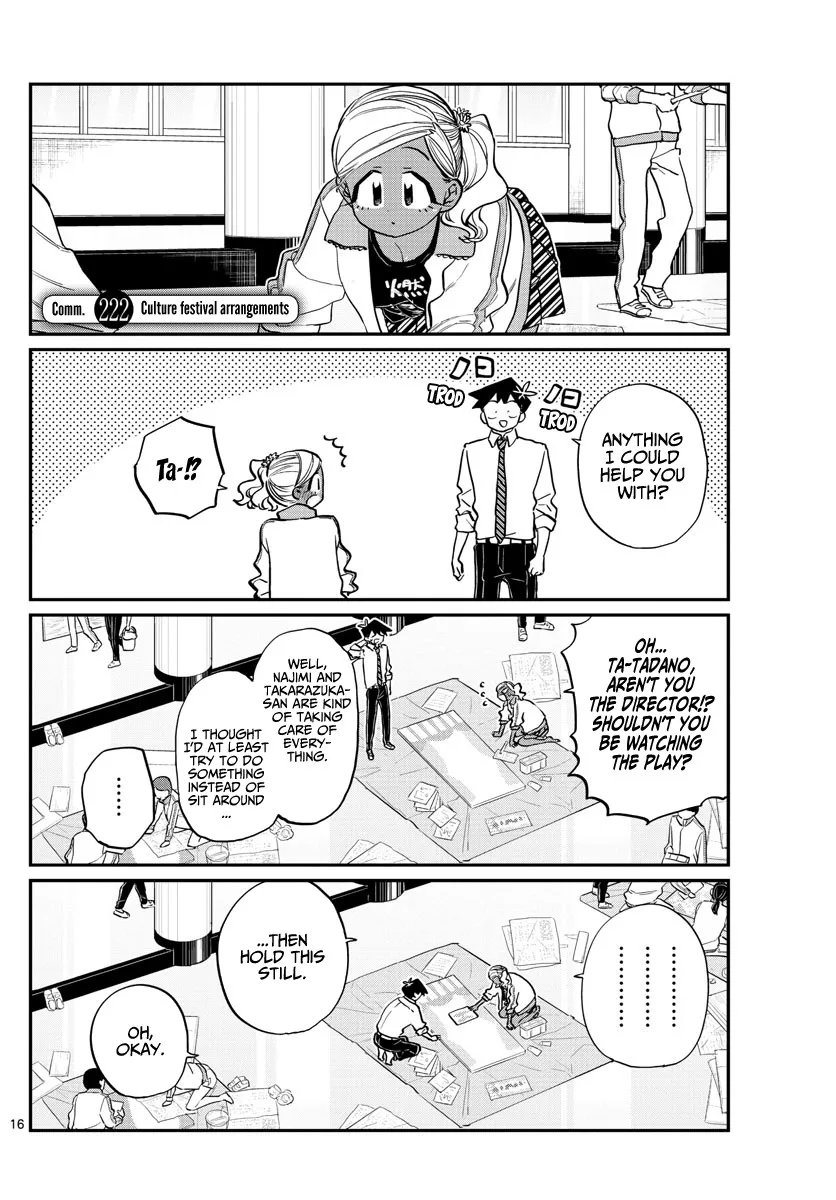 Read Komi-san wa Komyushou Desu Chapter 222 - Culture Festival Arrangements Online