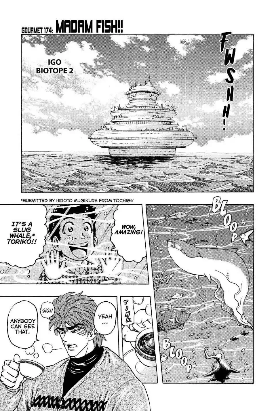 Read Toriko Chapter 174 - Vol.20 Gourmet 174: Madam Fish!! Online