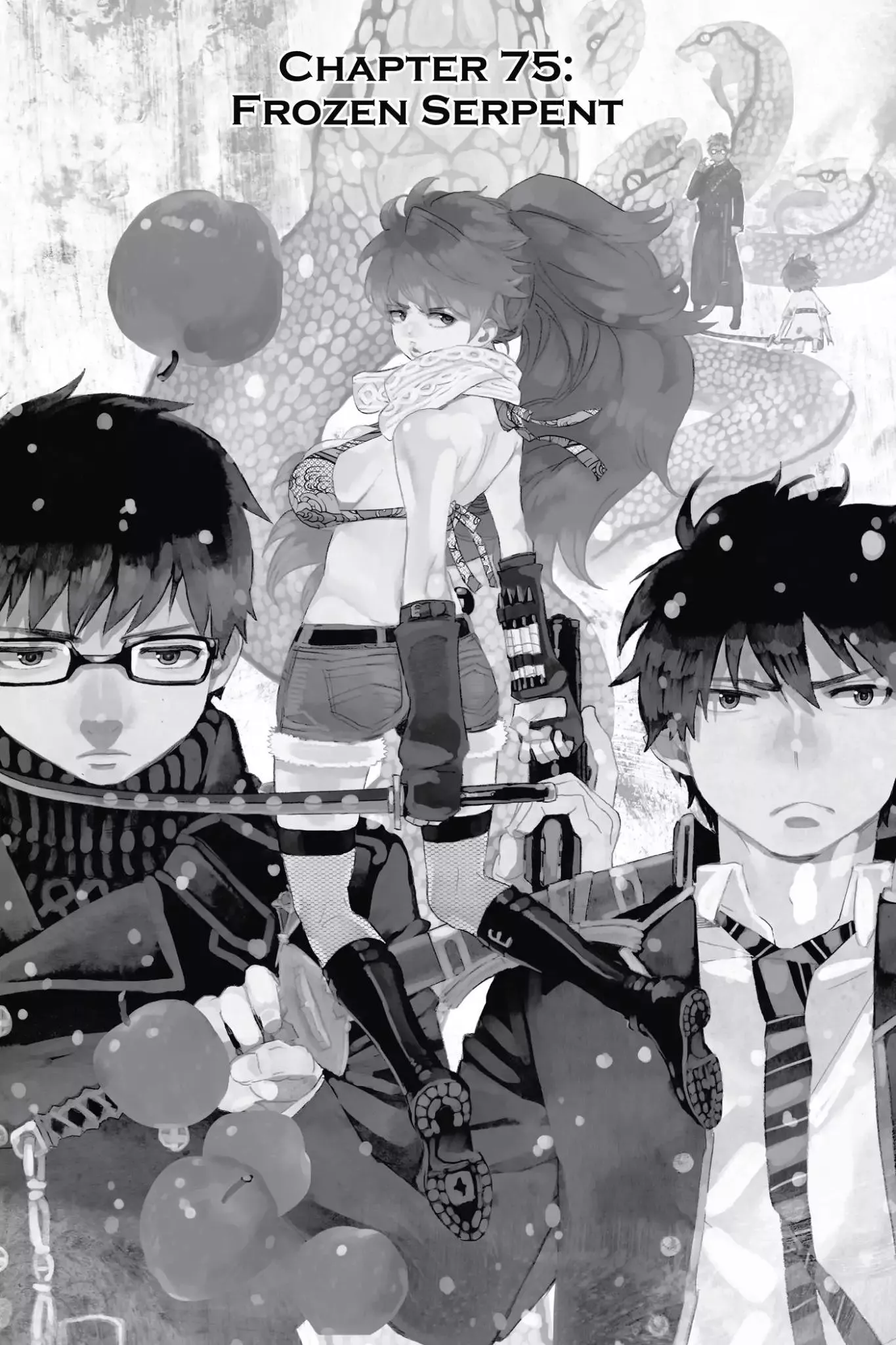 Read Ao no Exorcist Chapter 75 - Frozen Serpent Online