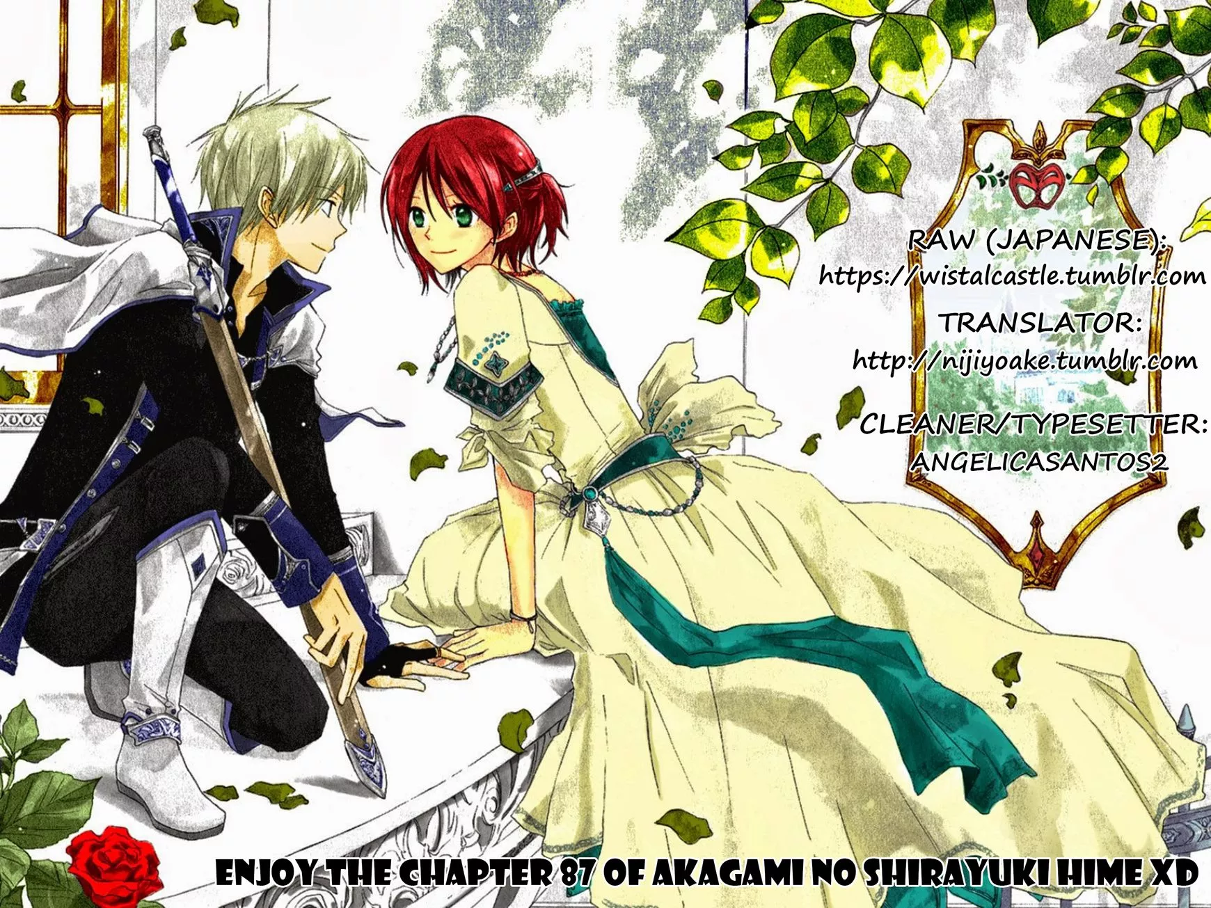 Read Akagami no Shirayukihime Chapter 87 Online