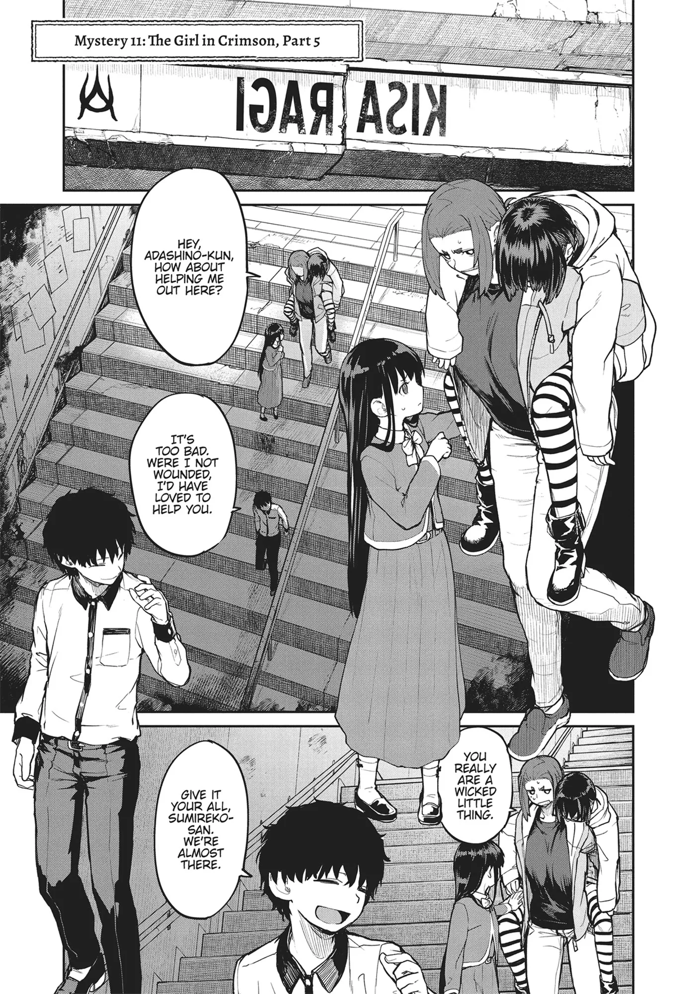 Read Mysterious Disappearances Chapter 11 - The Girl in Crimson, Part 5 Online