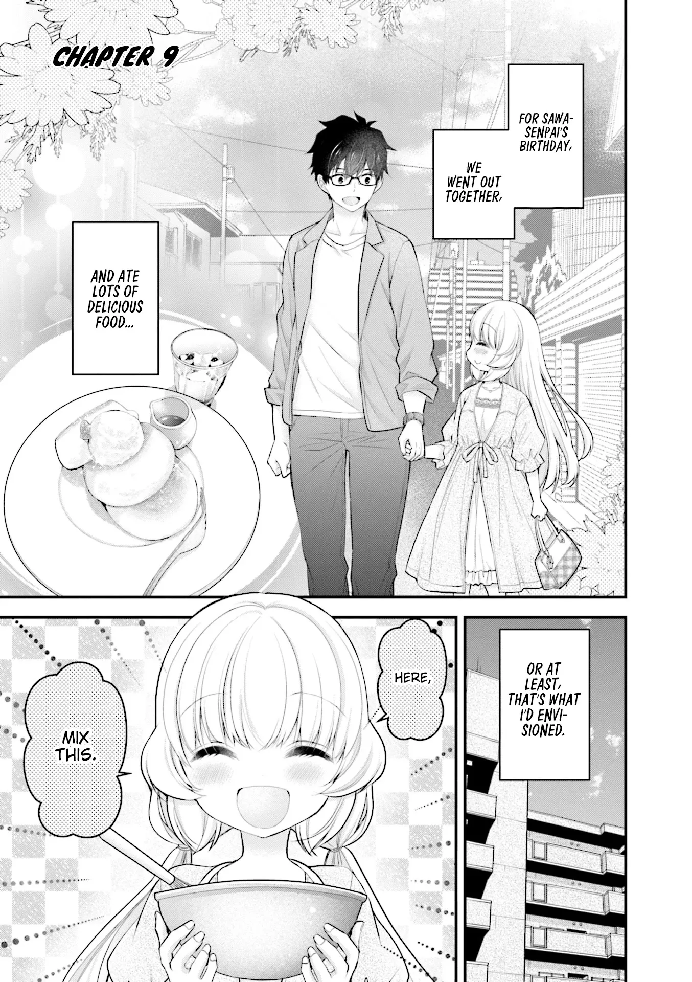 Read Chicchai Kanojo Senpai to Dōseishimasu. Chapter 9 Online