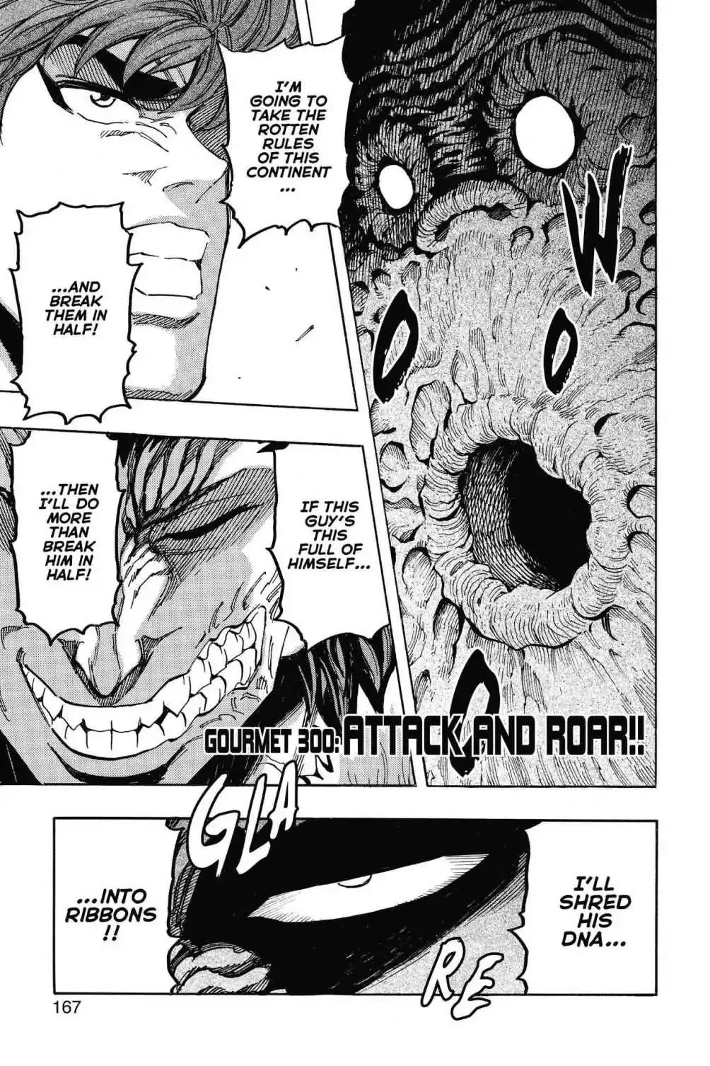 Read Toriko Chapter 300 - Vol.33 Gourmet 300: Attack and Roar!! Online