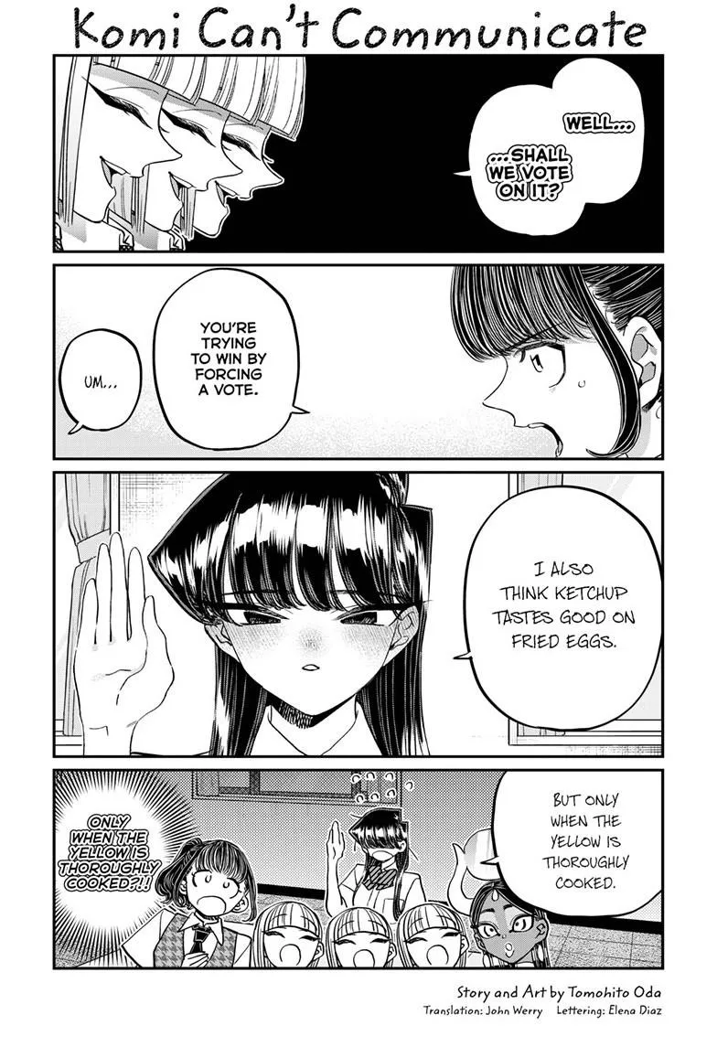 Read Komi-san wa Komyushou Desu Chapter 441 Online