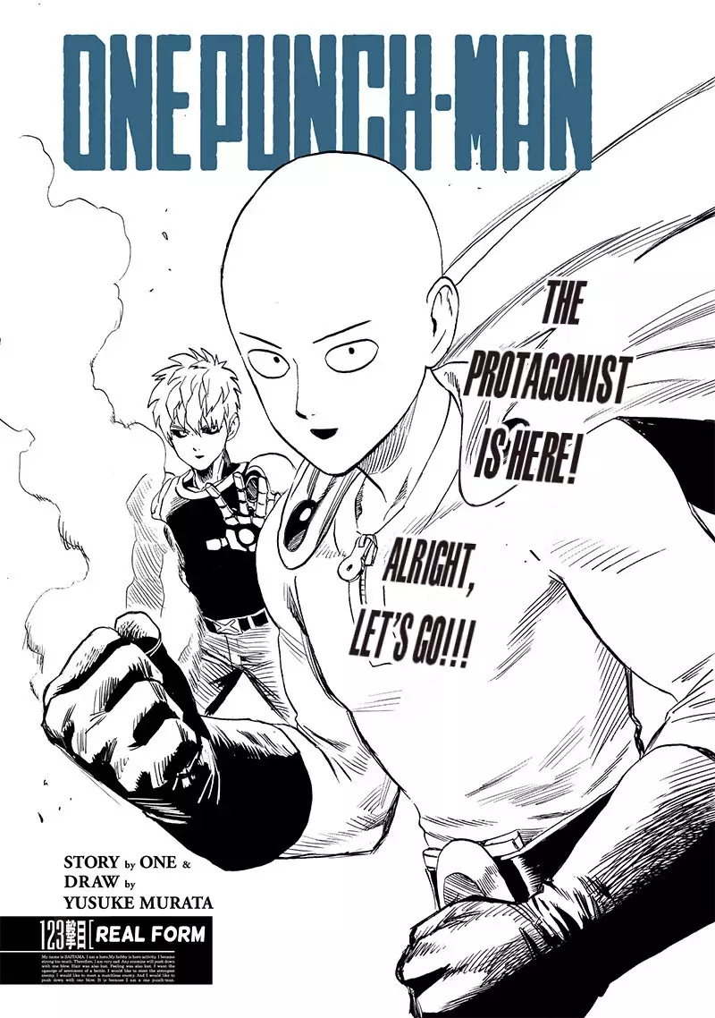 Read One Punch-Man Chapter 123 - Real Form (Revised) Online