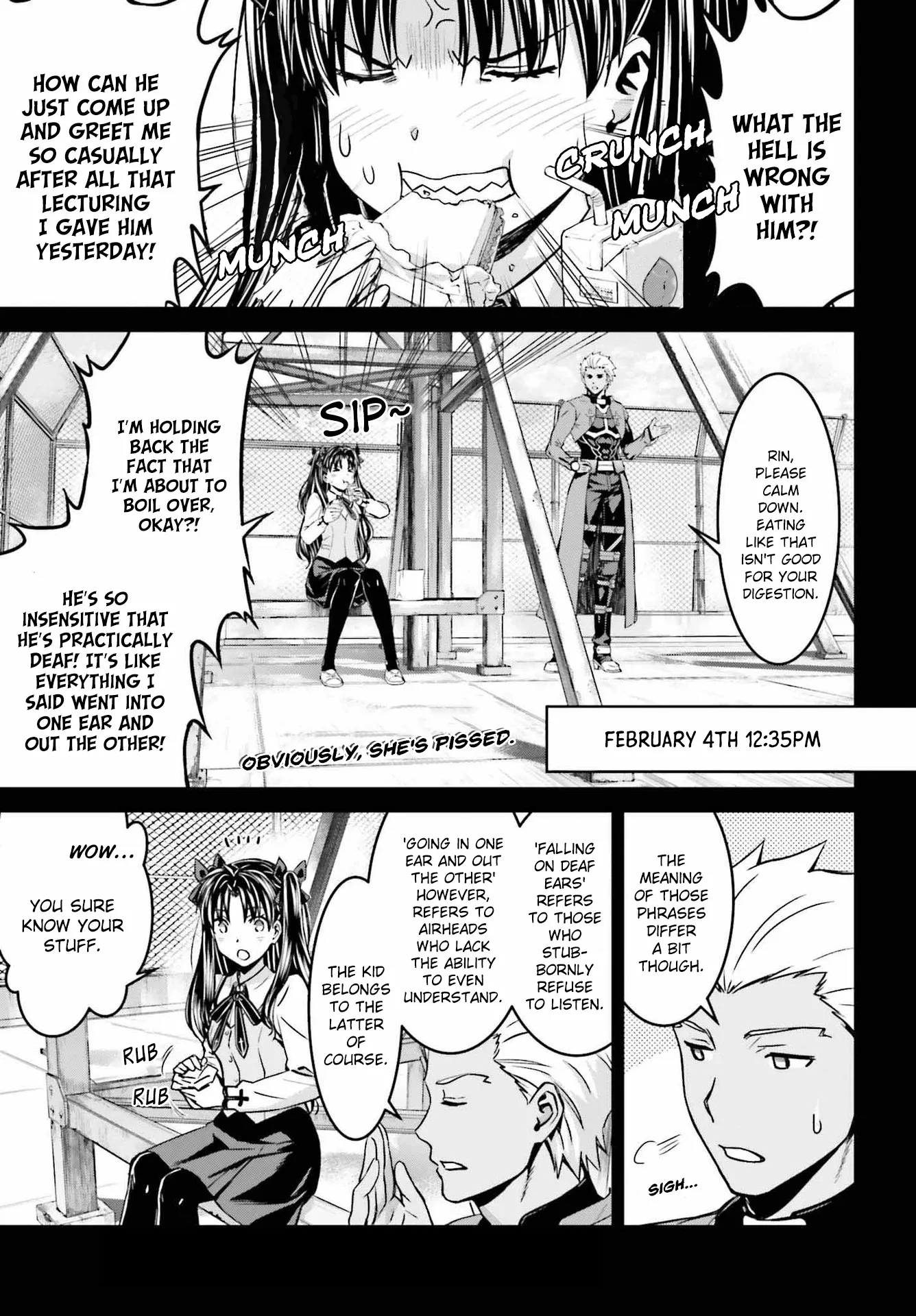 Read Fate/stay night [Unlimited Blade Works] Chapter 13 Online