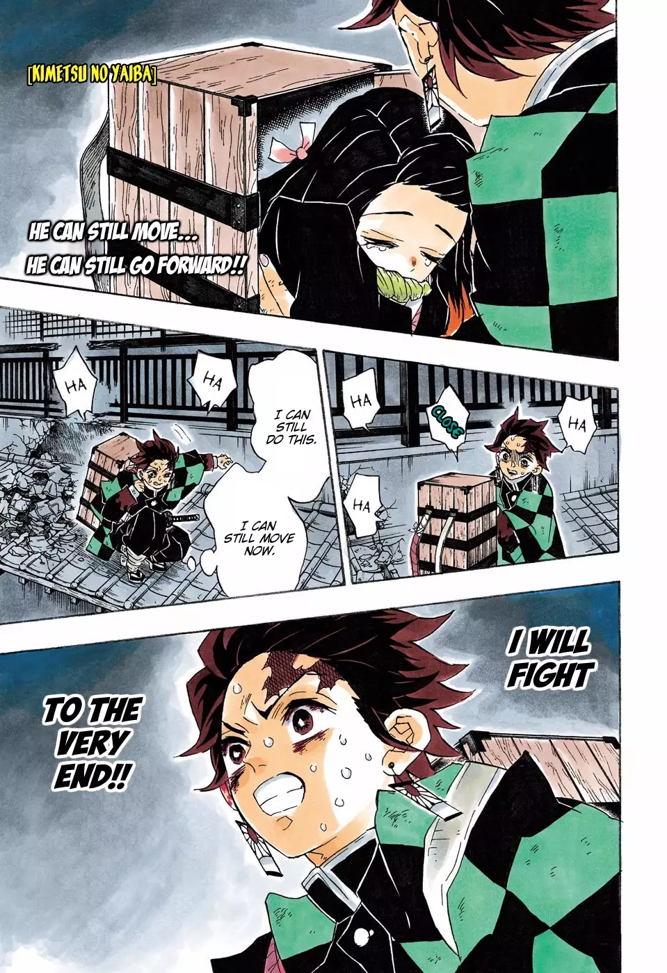 Read Kimetsu no Yaiba Chapter 87 - Gathering Online