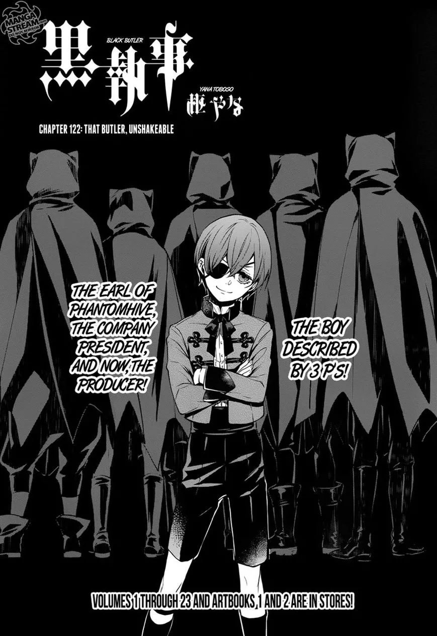 Read Kuroshitsuji Chapter 122 - That Butler, Unshakeable Online