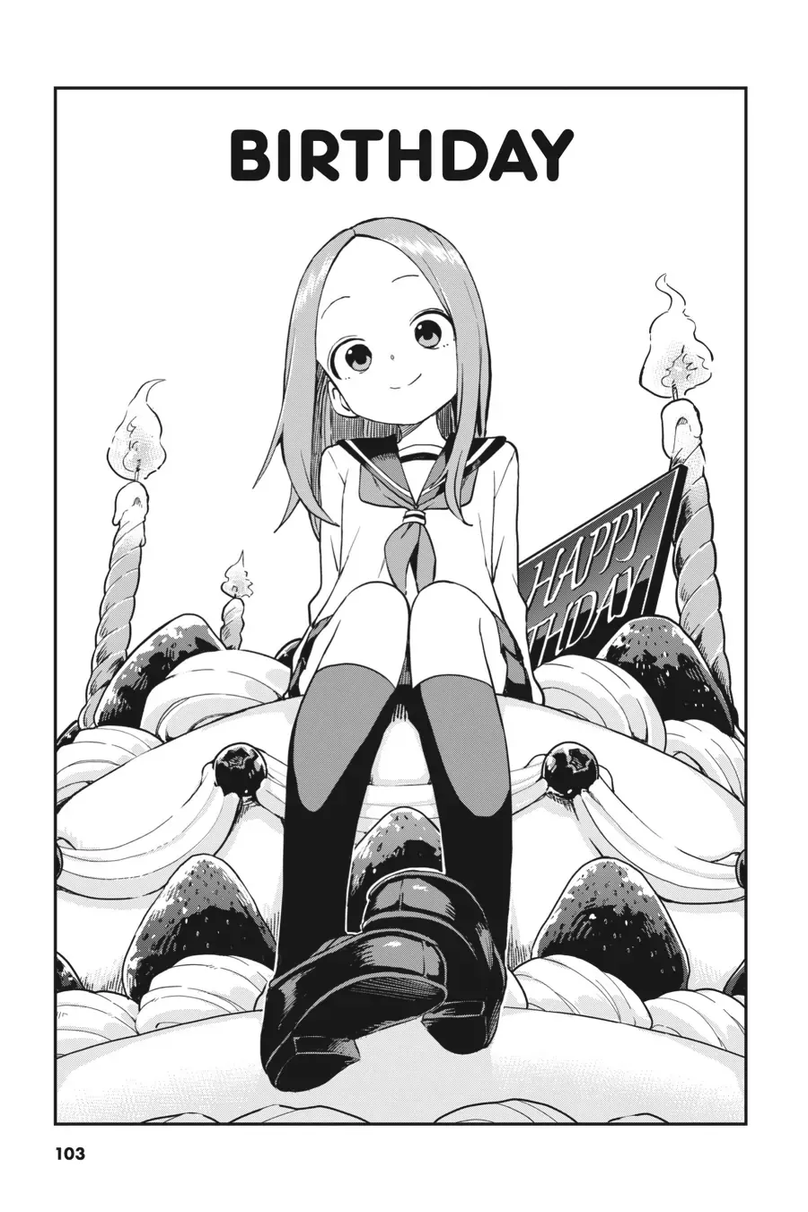 Read Karakai Jouzu no Takagi-san Chapter 167 - Birthday Online
