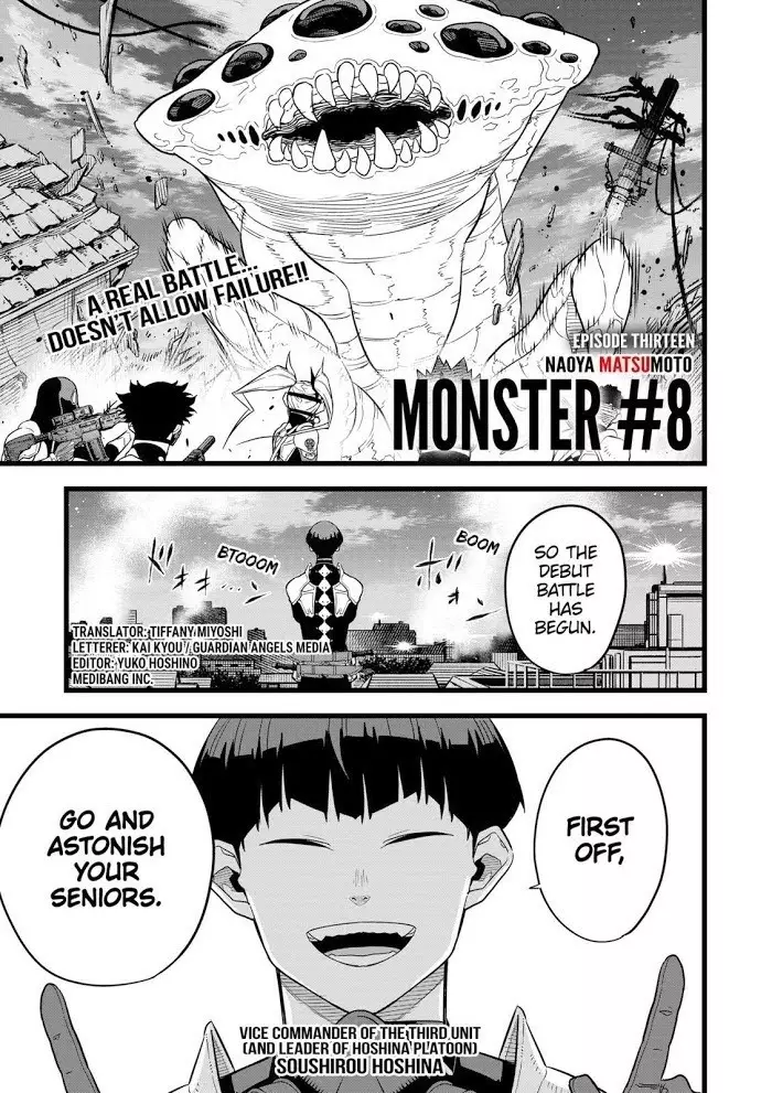 Read Kaiju No. 8 Chapter 13 Online