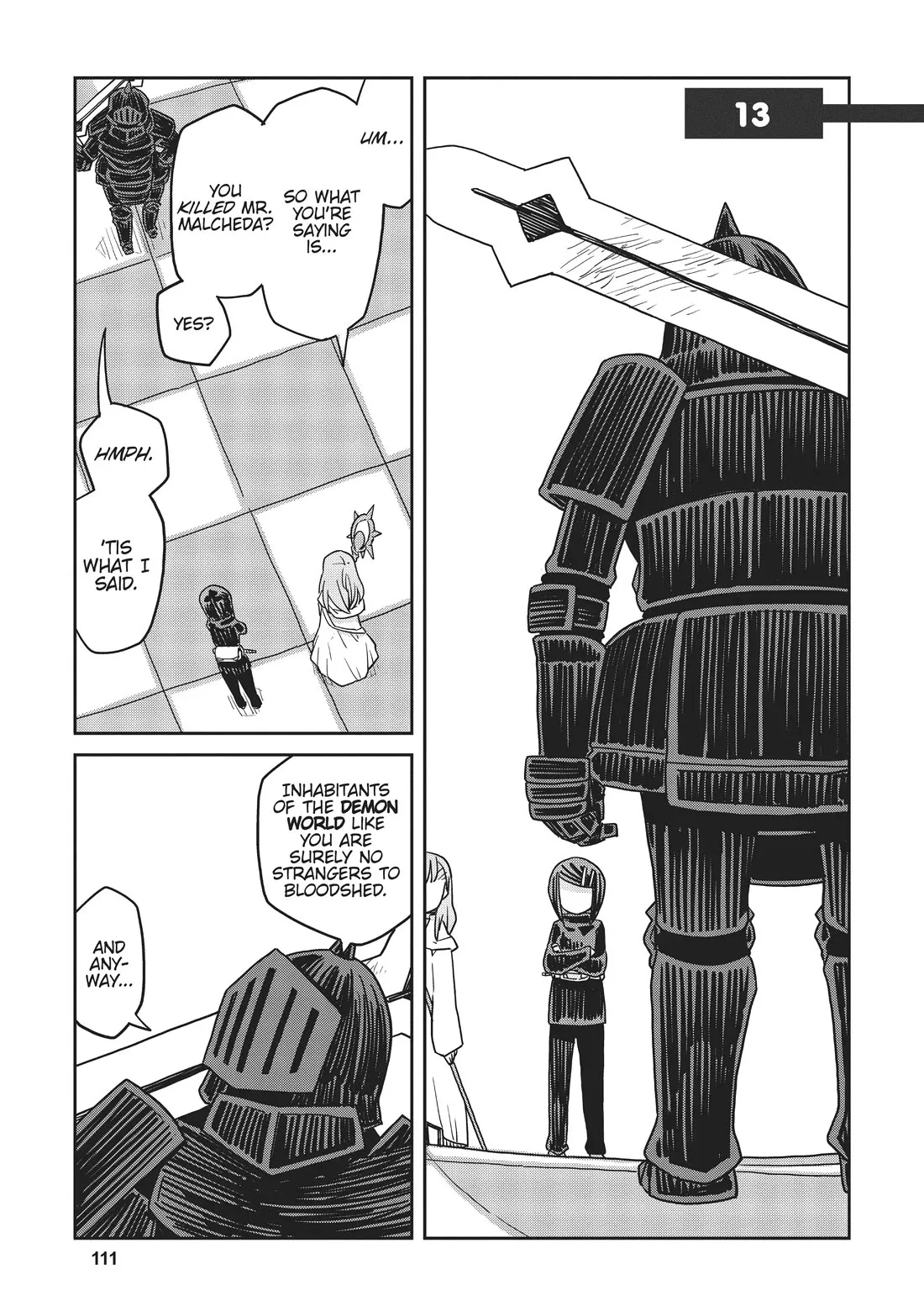 Read Dungeon no Naka no Hito Chapter 13 Online
