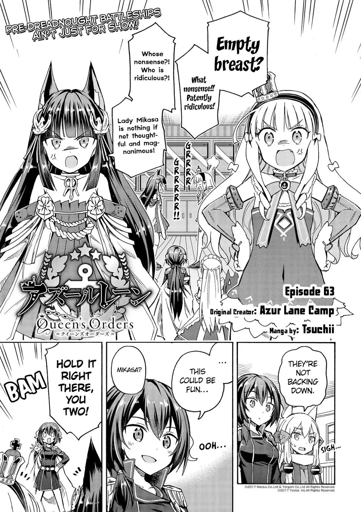 Read Azur Lane: Queen’s Orders Chapter 63 Online