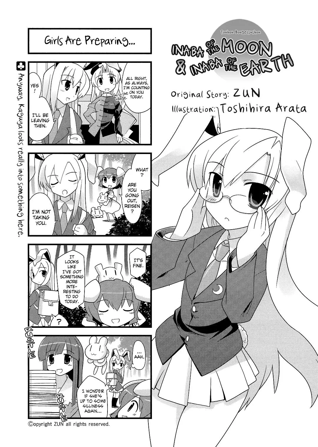 Read Touhou Bougetsushou: Tsuki no Inaba to Chijou no Inaba Chapter 10 Online