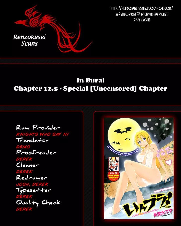 Read In Bura!: Bishoujo Kyuuketsuki no Hazukashii Himitsu Chapter 12.5 - Read Online Online