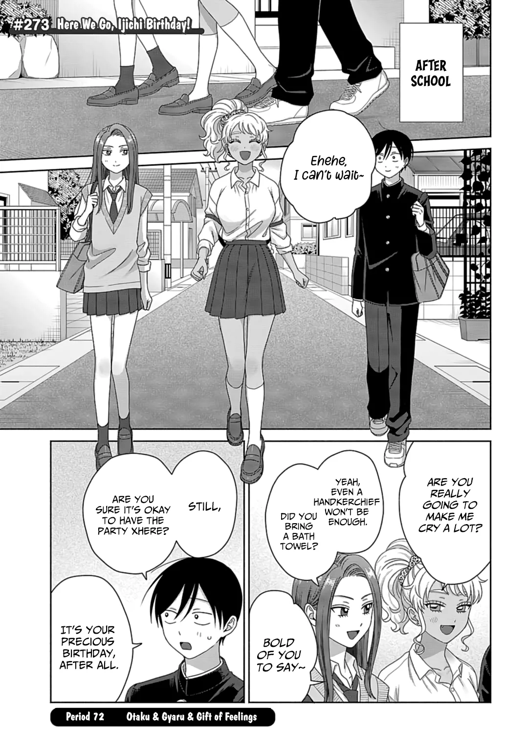 Read Gals Can’t Be Kind to Otaku!? Chapter 72 - Otaku & Gyaru & Gift of Feelings Online