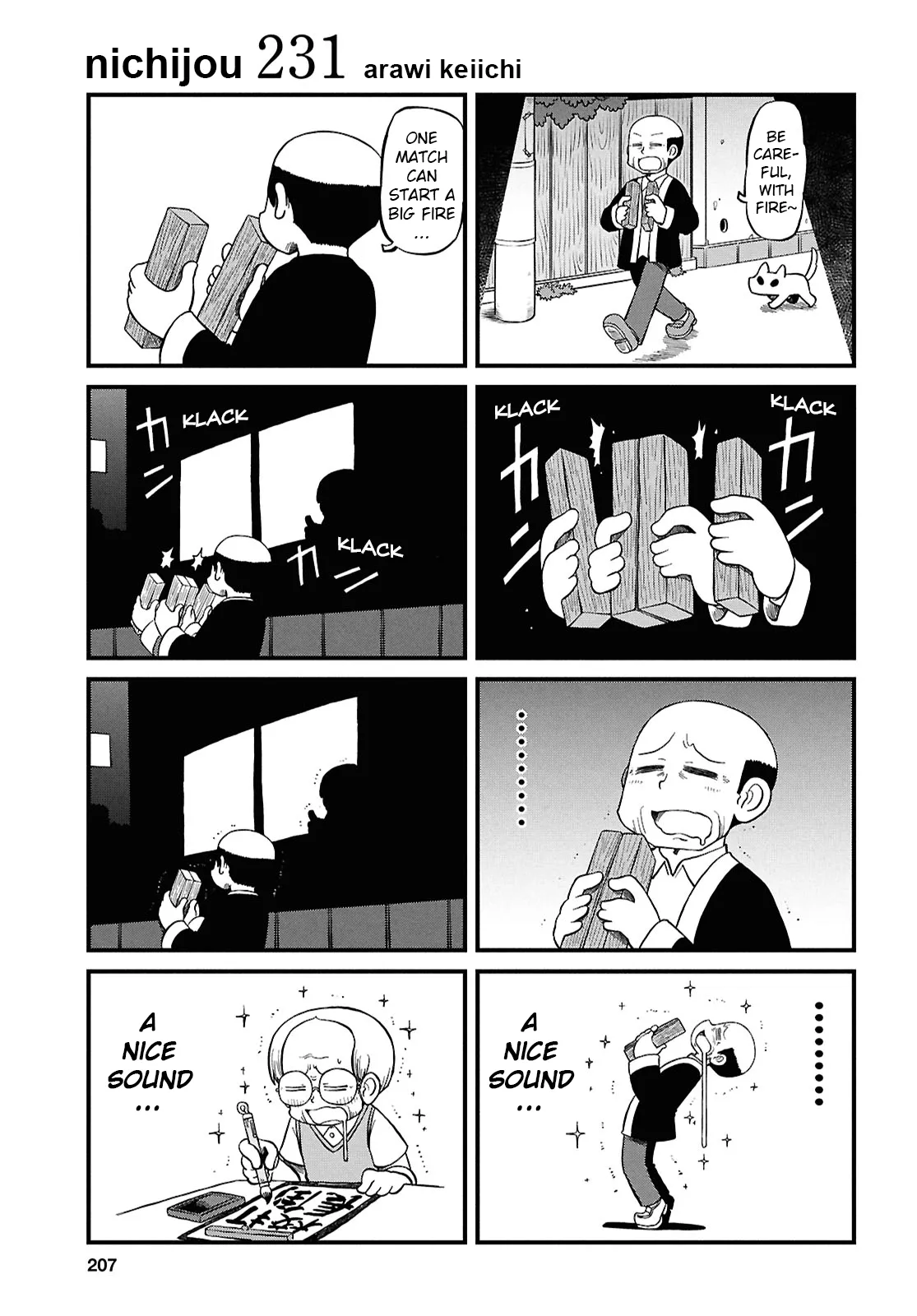 Read Nichijou Chapter 231 Online