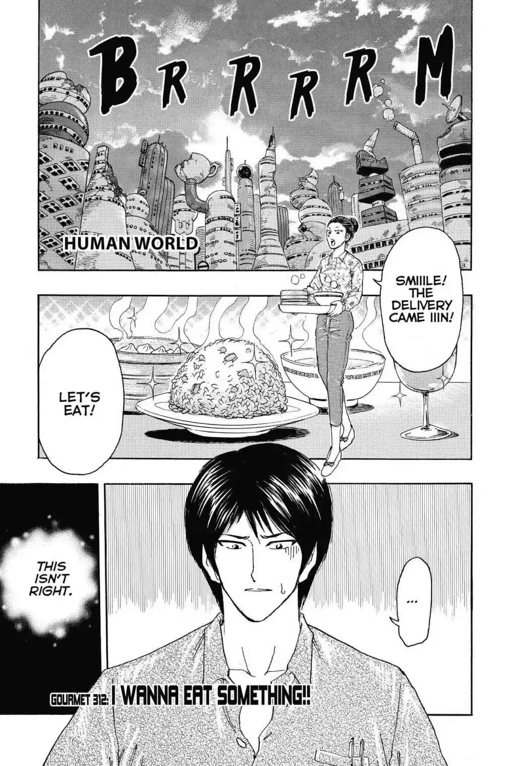 Read Toriko Chapter 312 - Vol.35 Gourmet 312: I Wanna Eat Something!! Online