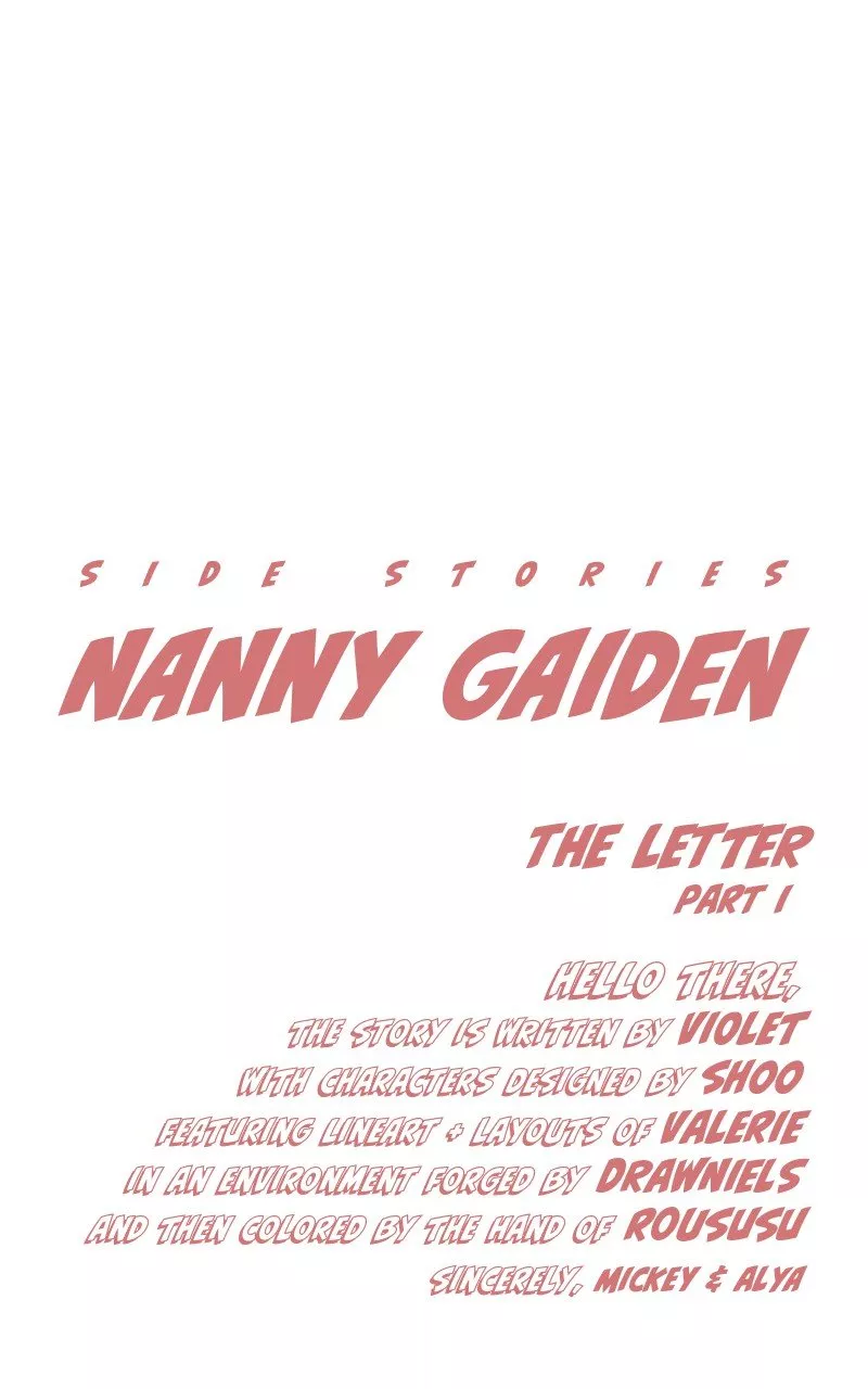 Read The Mafia Nanny Chapter 63.9 - Nanny Gaiden - The Letter Part I Online