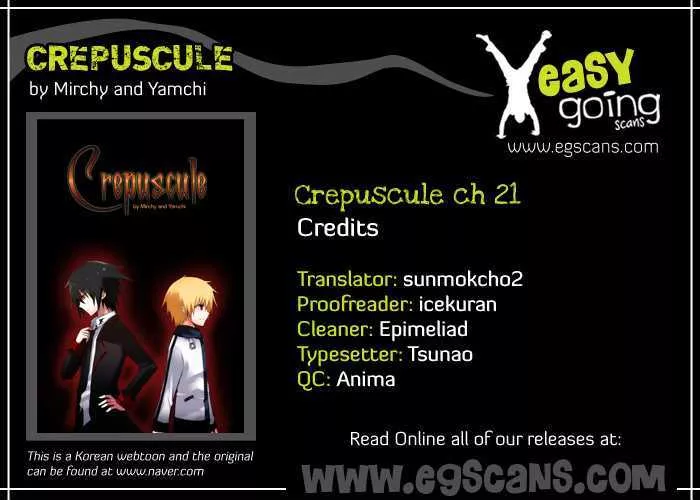 Read Crepuscule (Yamchi) Chapter 21 - Friends (1) Online