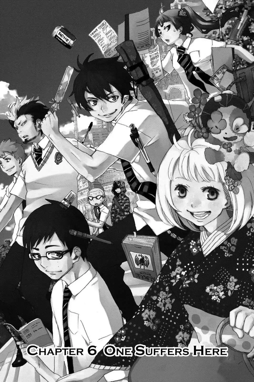 Read Ao no Exorcist Chapter 6 - One Suffers Here Online