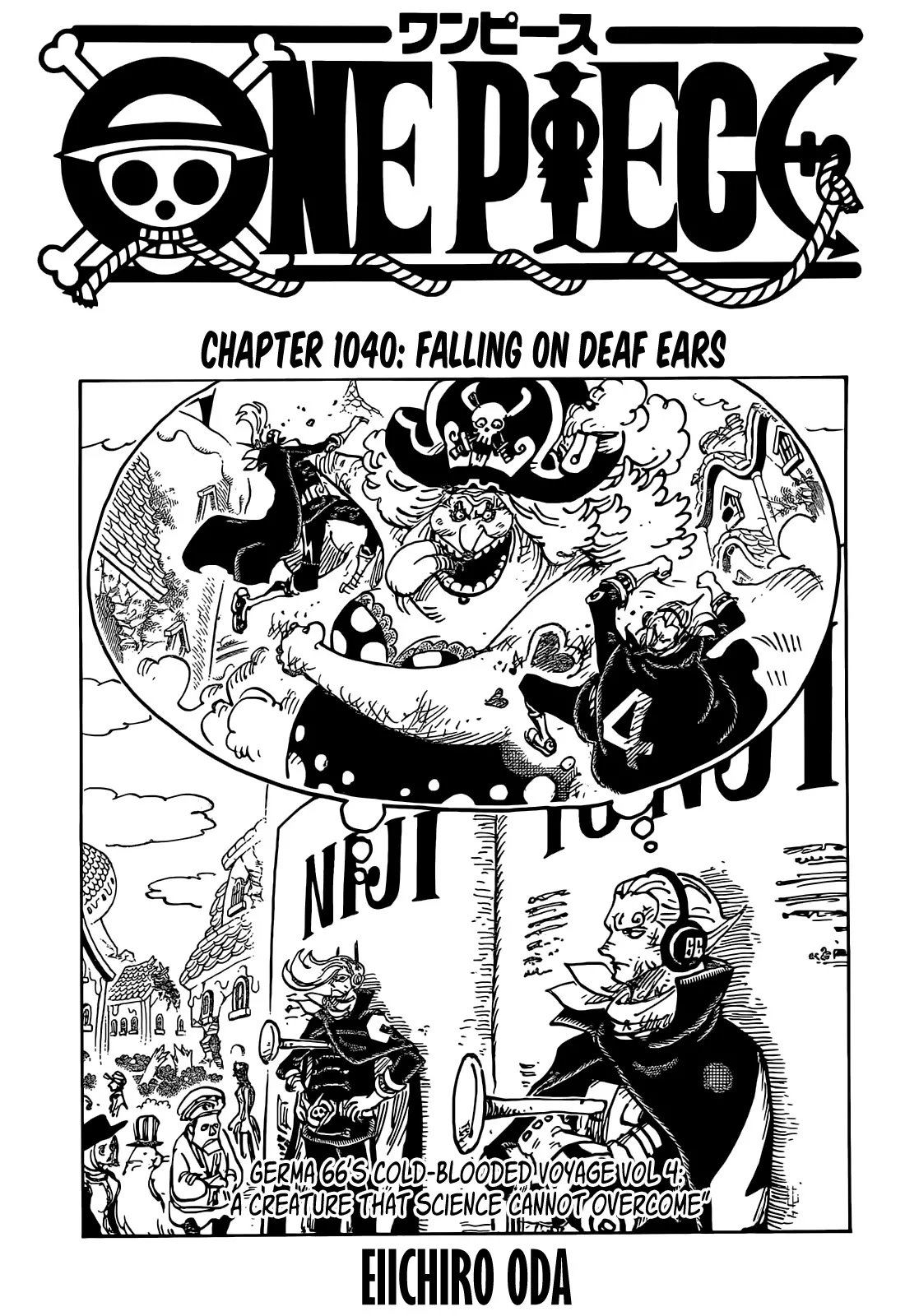 Read One Piece Chapter 1040 - Falling on Deaf Ears Online