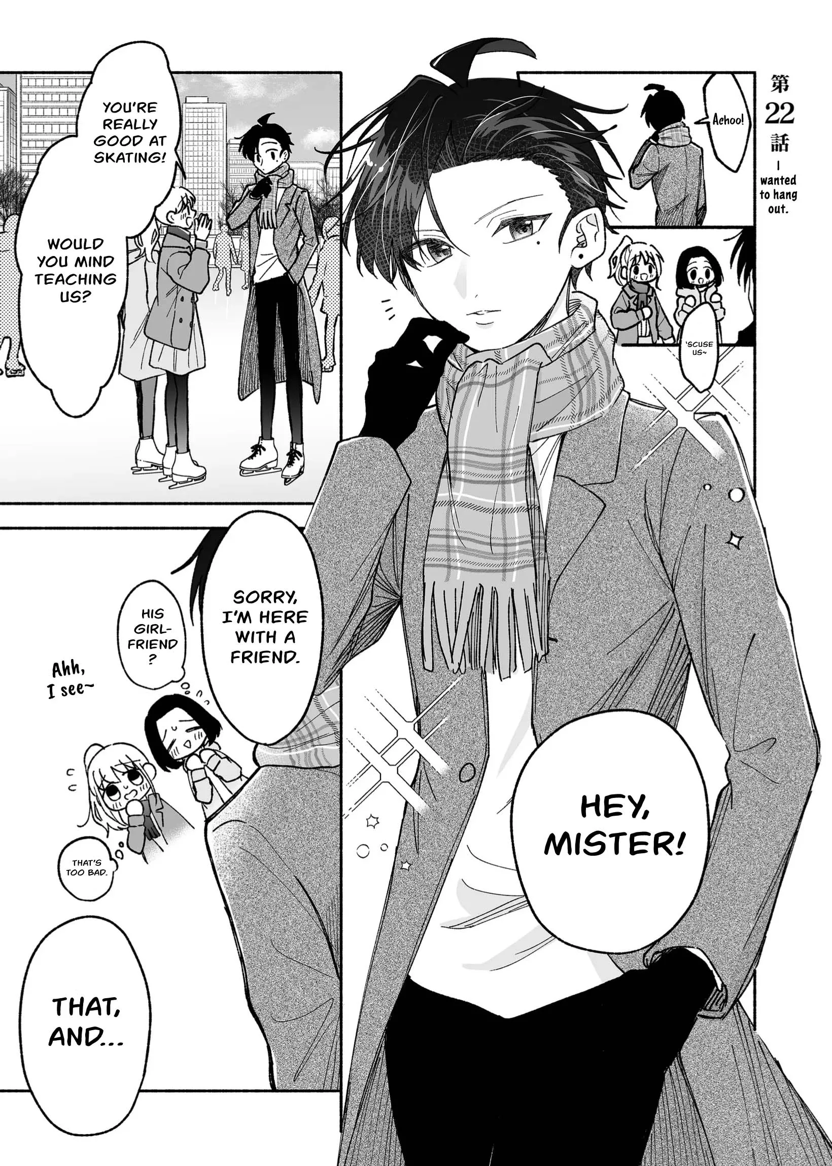 Read Kakkoii Onnanoko to 12-centi no Yakusoku Chapter 22 - I wanted to hang out Online