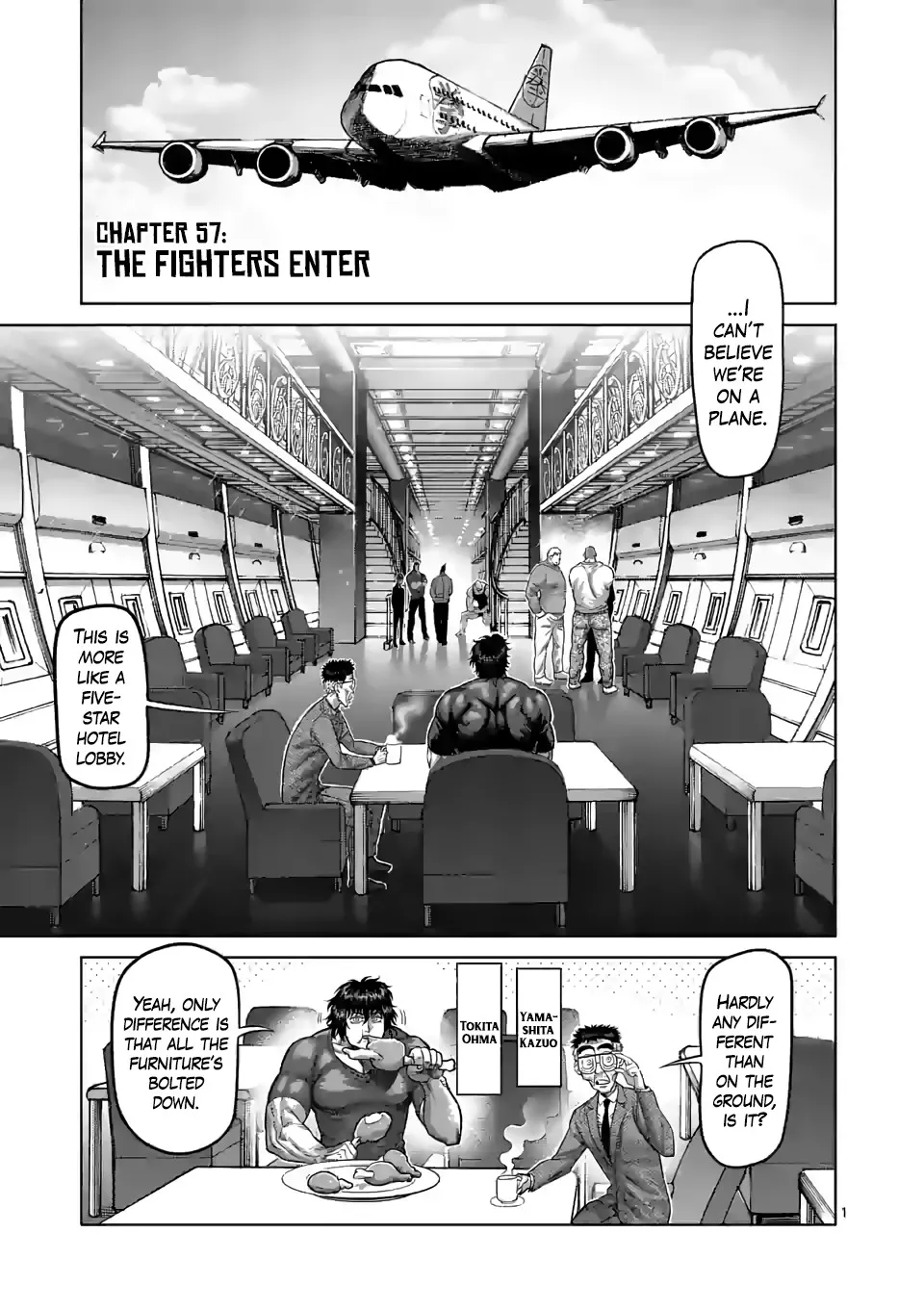 Read Kengan Omega Chapter 57 - The Fighters Enter Online