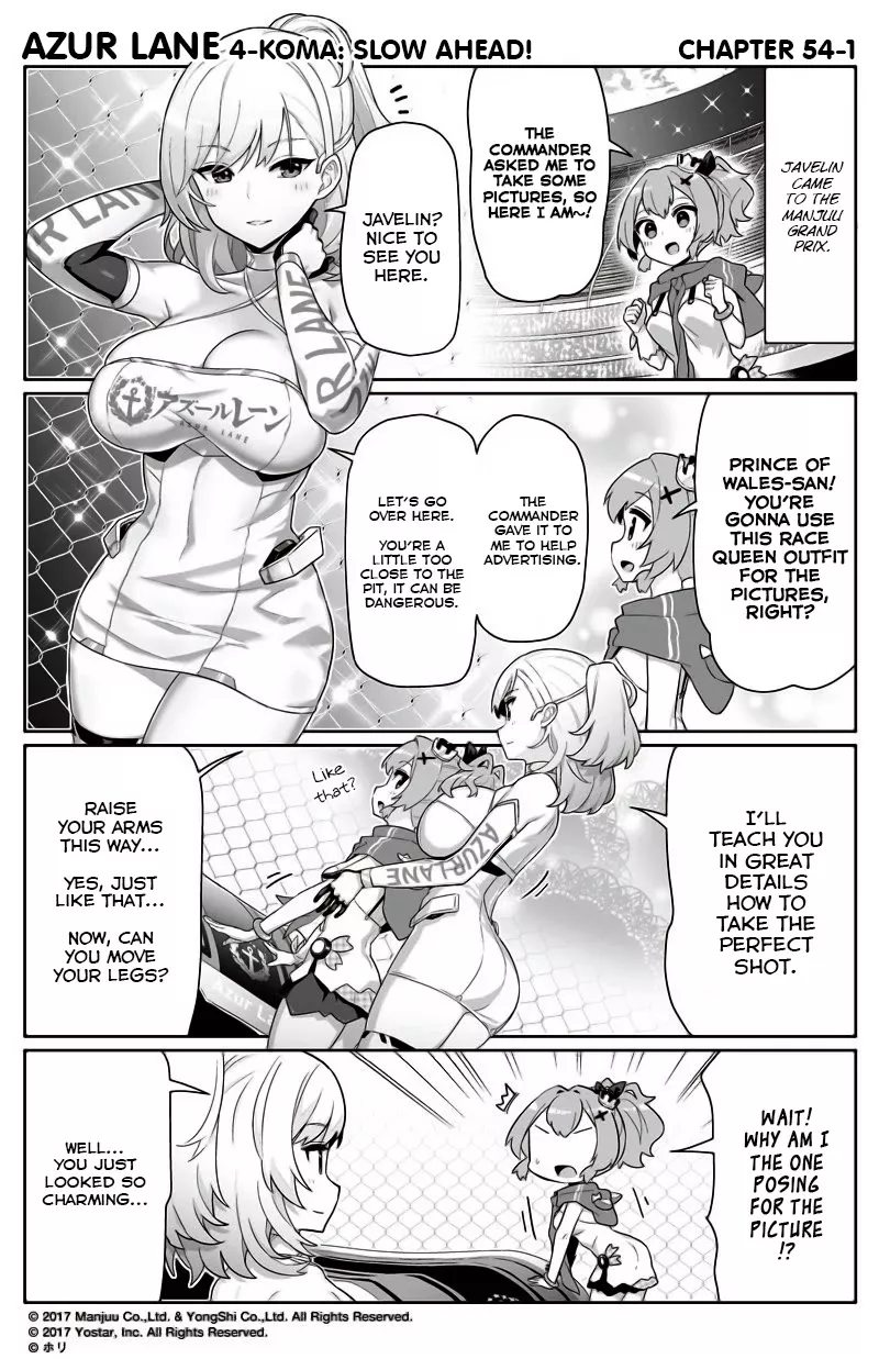 Read Azur Lane 4-koma: Slow Ahead Chapter 54 Online