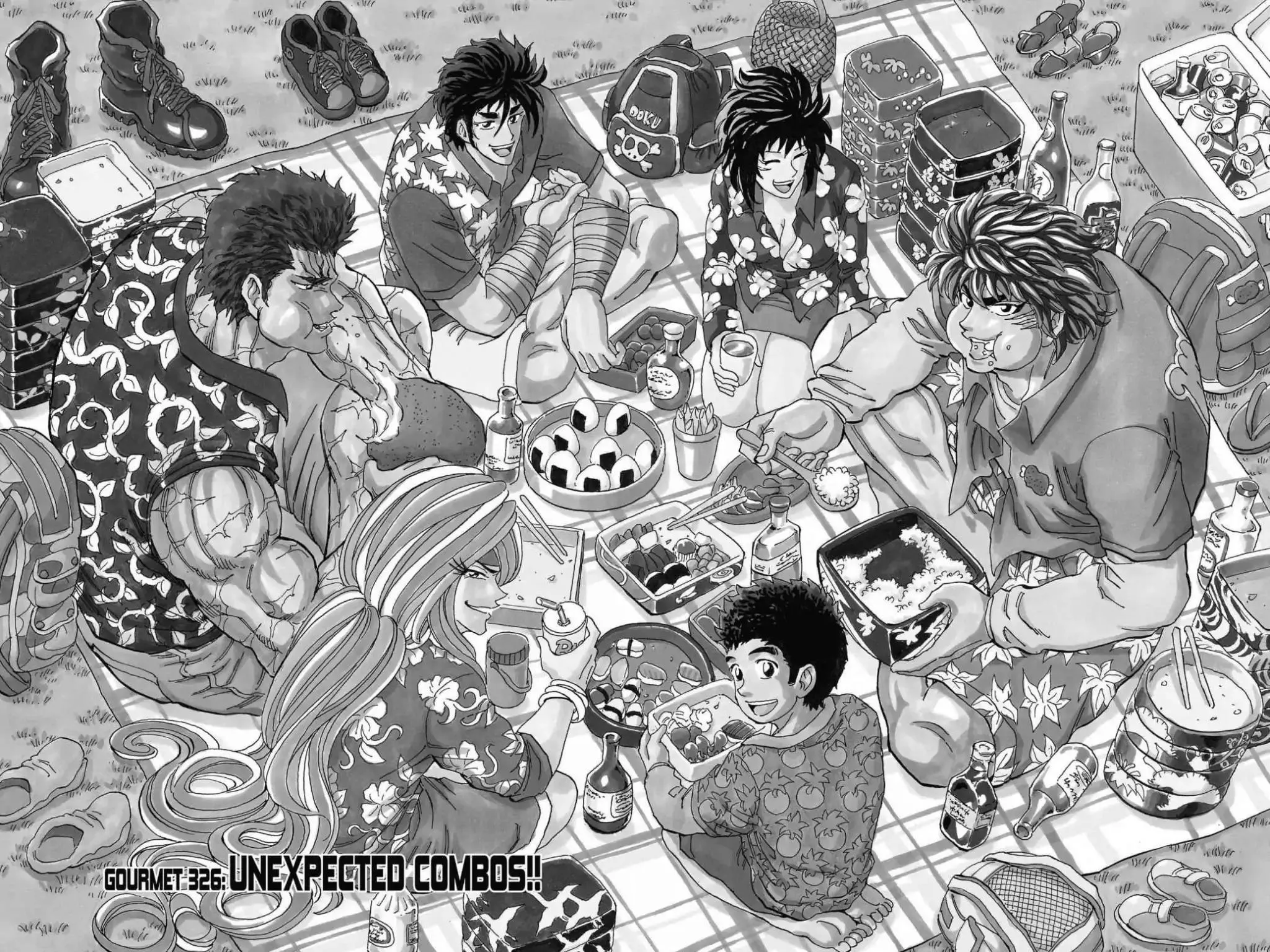 Read Toriko Chapter 326 - Vol.36 Gourmet 326: Unexpected Combos!! Online