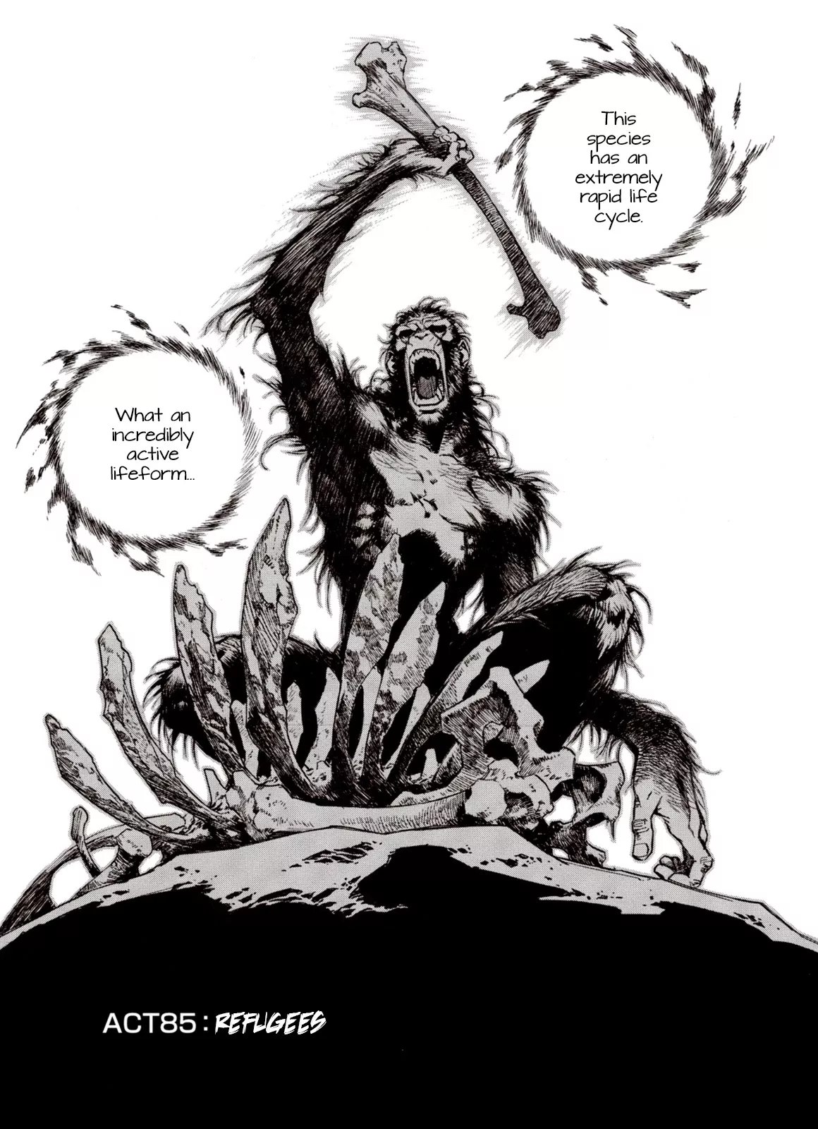 Read Kouya ni Kemono Doukokusu Chapter 85 - Refugees Online