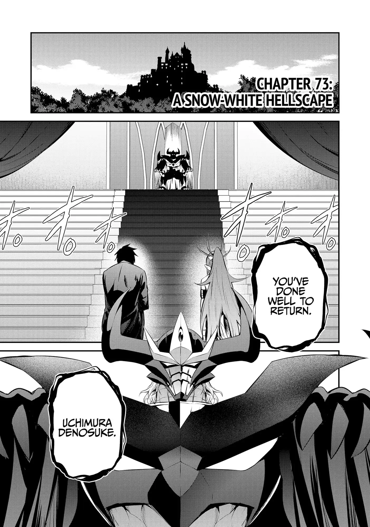 Read Salaryman ga Isekai ni Ittara Shitennou ni Natta Hanashi Chapter 73 Online