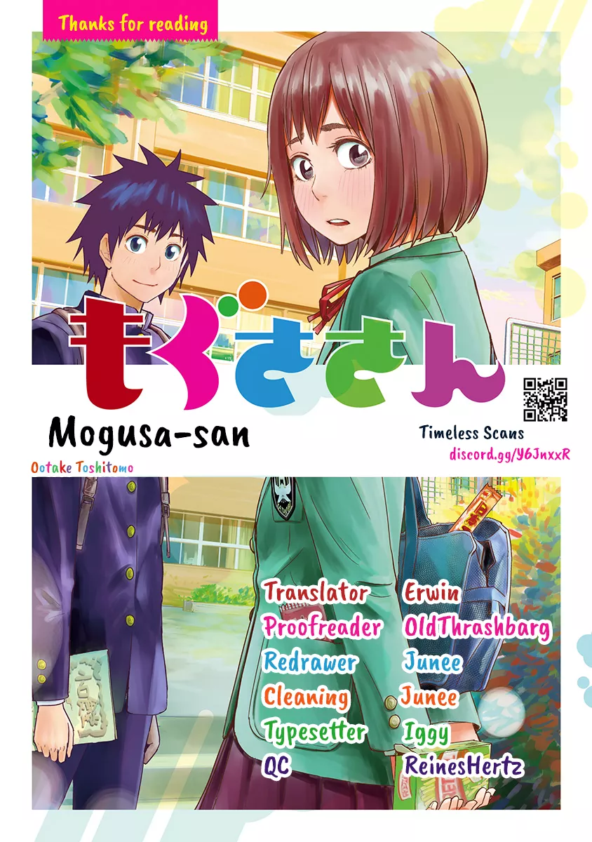 Read Mogusa-san Chapter 58 Online