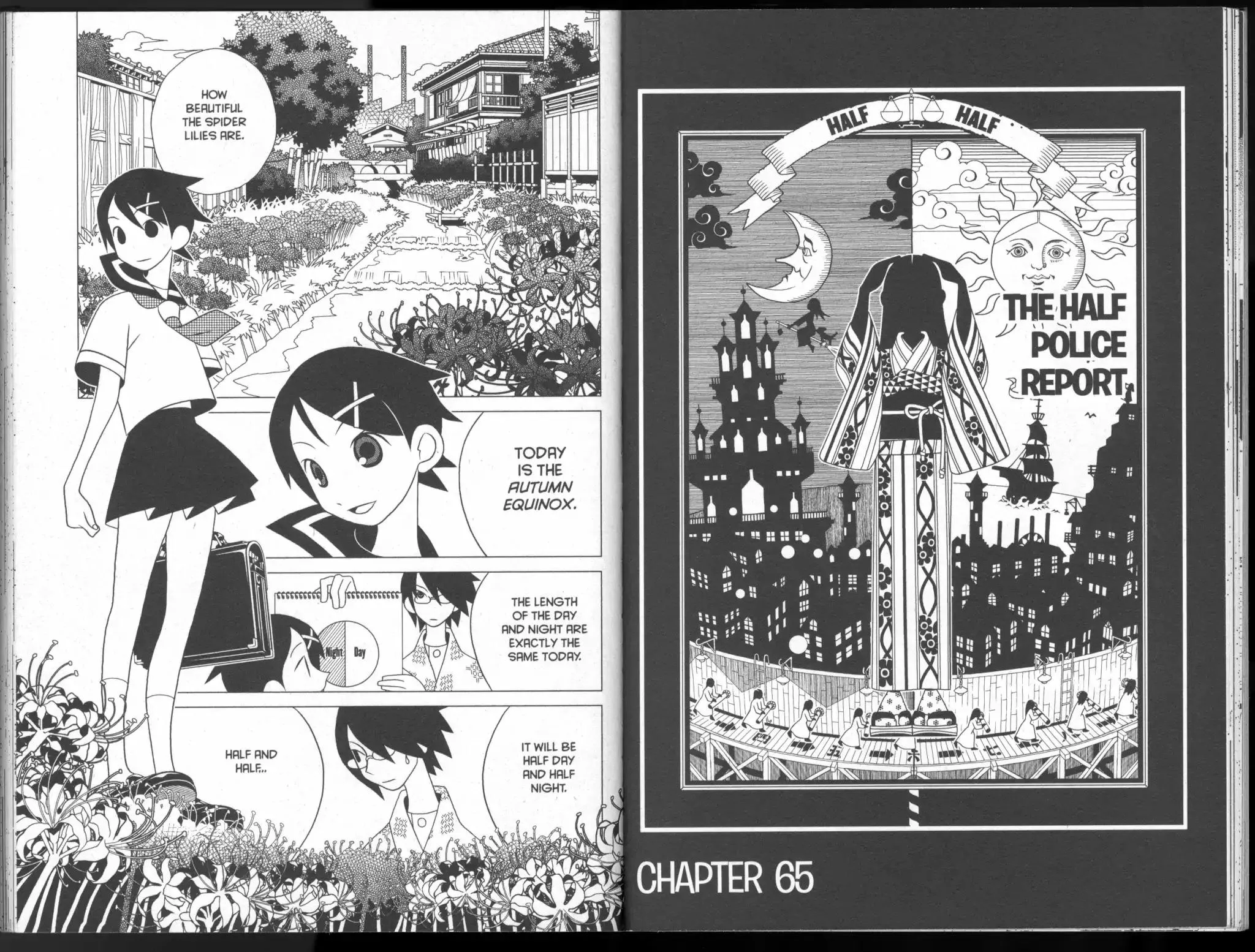 Read Sayonara Zetsubou Sensei Chapter 65 - The Half Police Report Online