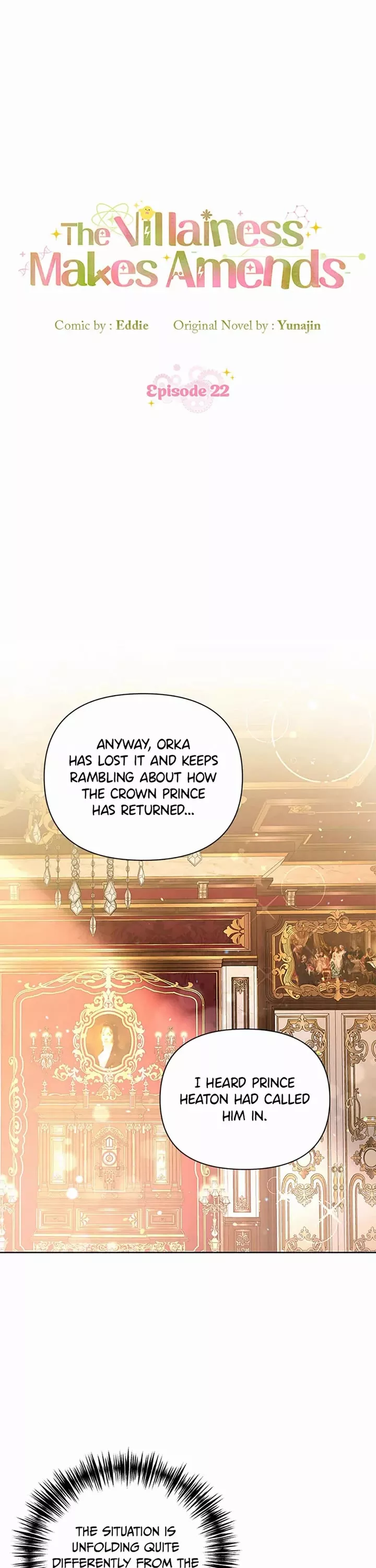 Read The Villainess Makes Amends Chapter 22 Online