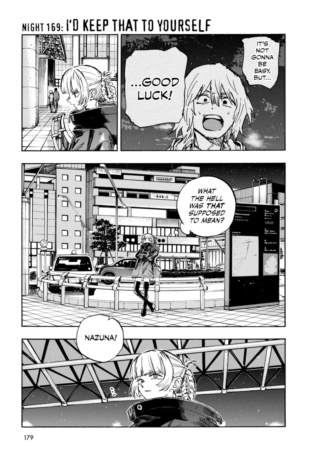 Read Yofukashi no Uta Chapter 169 Online