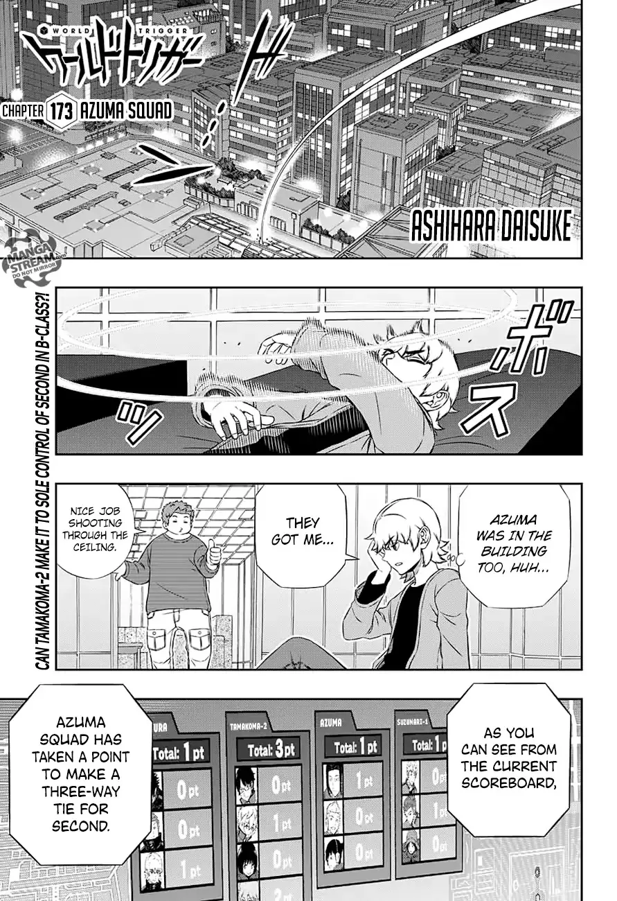 Read World Trigger Chapter 173 - Azuma Squad Online