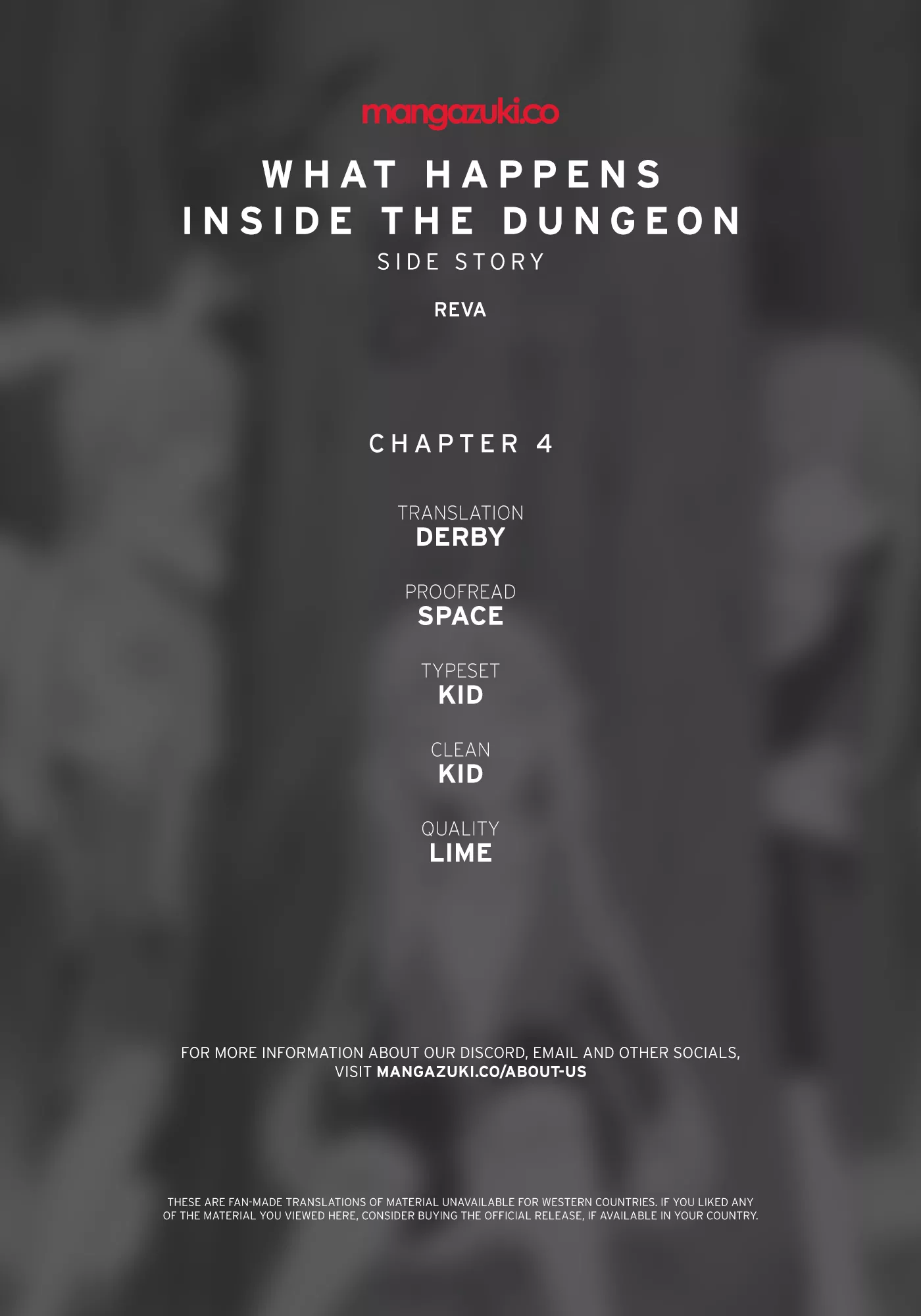Read What Happens Inside the Dungeon Chapter 114 - Side Story - Chapter 4 Online
