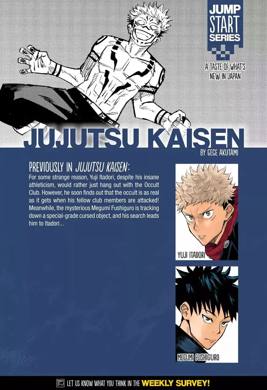 Read Jujutsu Kaisen Chapter 003 - For Myself Online