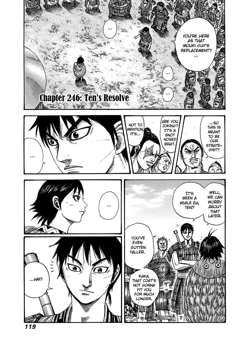 Read Kingdom Chapter 246 - Ten's Resolve Online