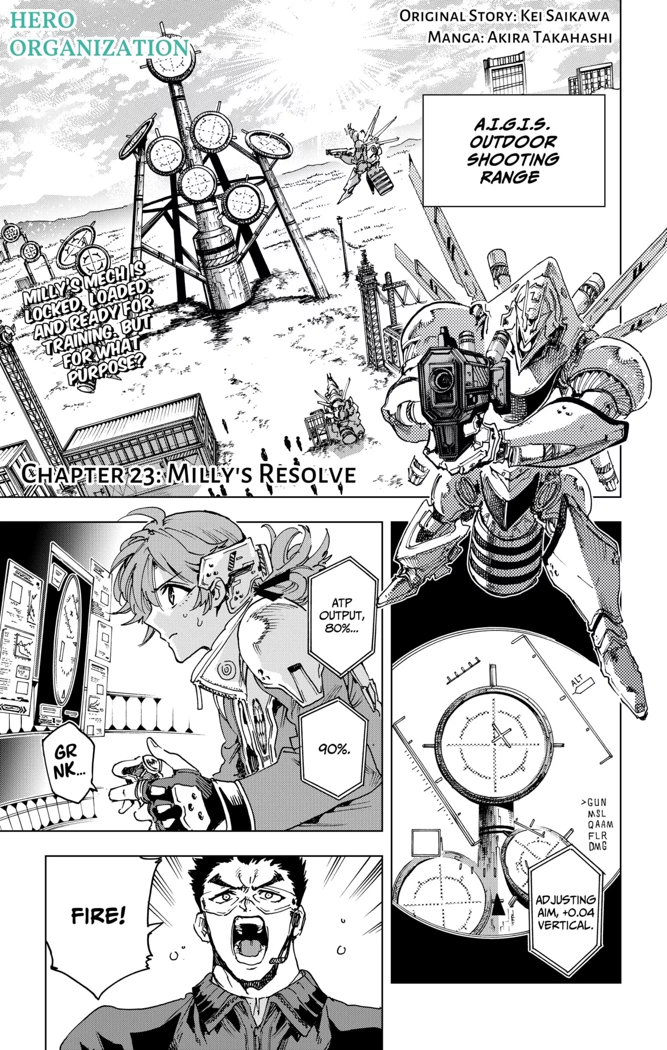 Read Hero Organization Chapter 23 - MILLY'S RESOLVE Online