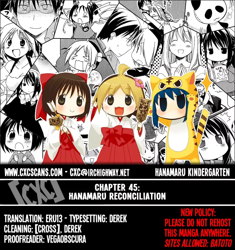 Read Hanamaru Youchien Chapter 45 - Hanamaru Reconcilation Online