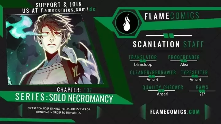 Read Solo Necromancy Chapter 137 Online