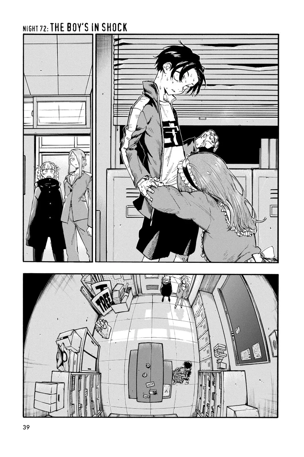 Read Yofukashi no Uta Chapter 72 Online