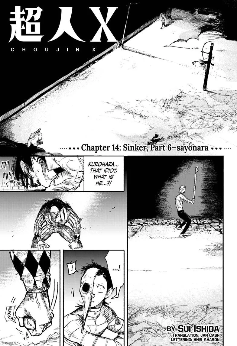 Read Choujin X Chapter 14 Online