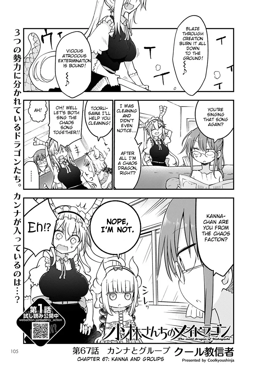 Read Kobayashi-san Chi no Maid Dragon Chapter 67 - Kanna And Groups Online