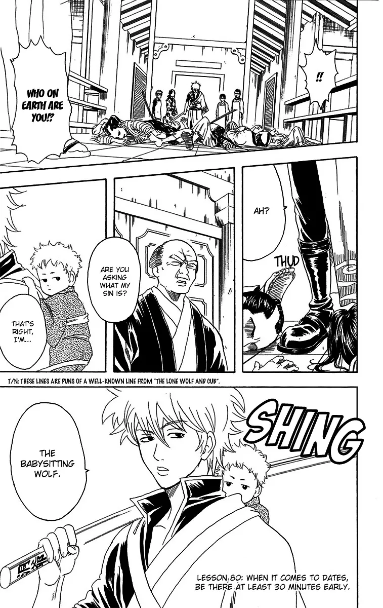 Read Gintama Chapter 80 - When It Comes to Dates, Be There at Least 30 Minutes Early Online