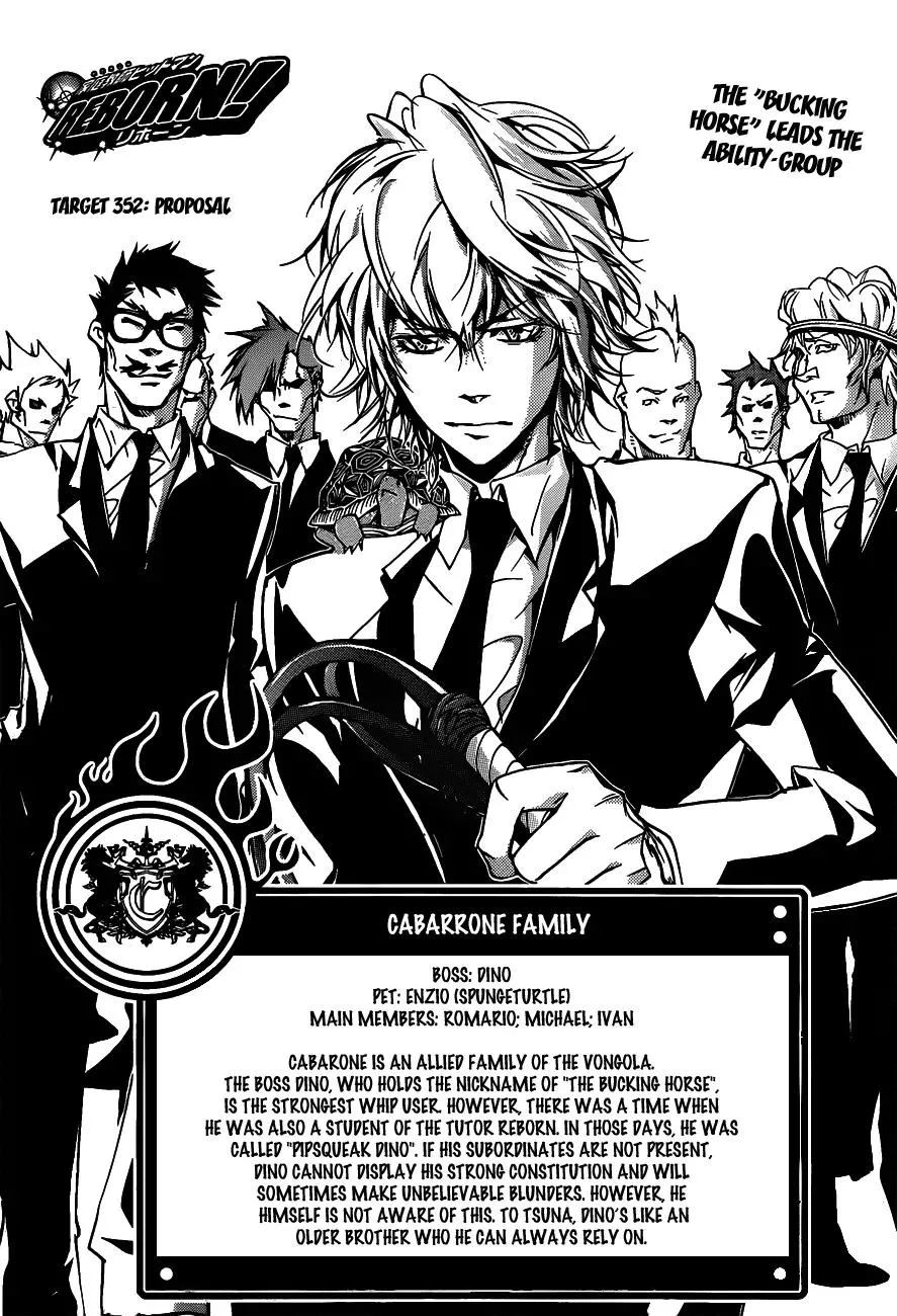 Read Katekyou Hitman Reborn! Chapter 352 - Proposal Online