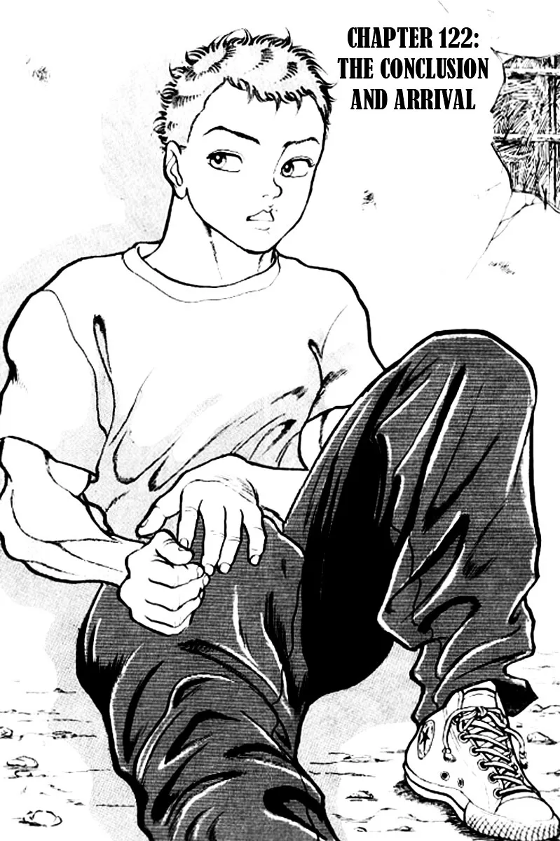 Read Grappler Baki Chapter 122 - The conclusion and arrival Online