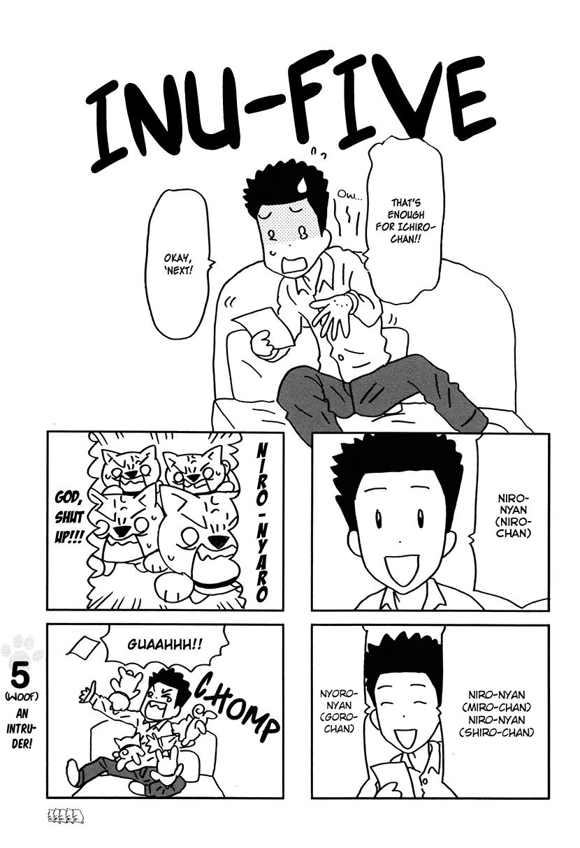 Read Inu-Five Chapter 5 - An Intruder! Online
