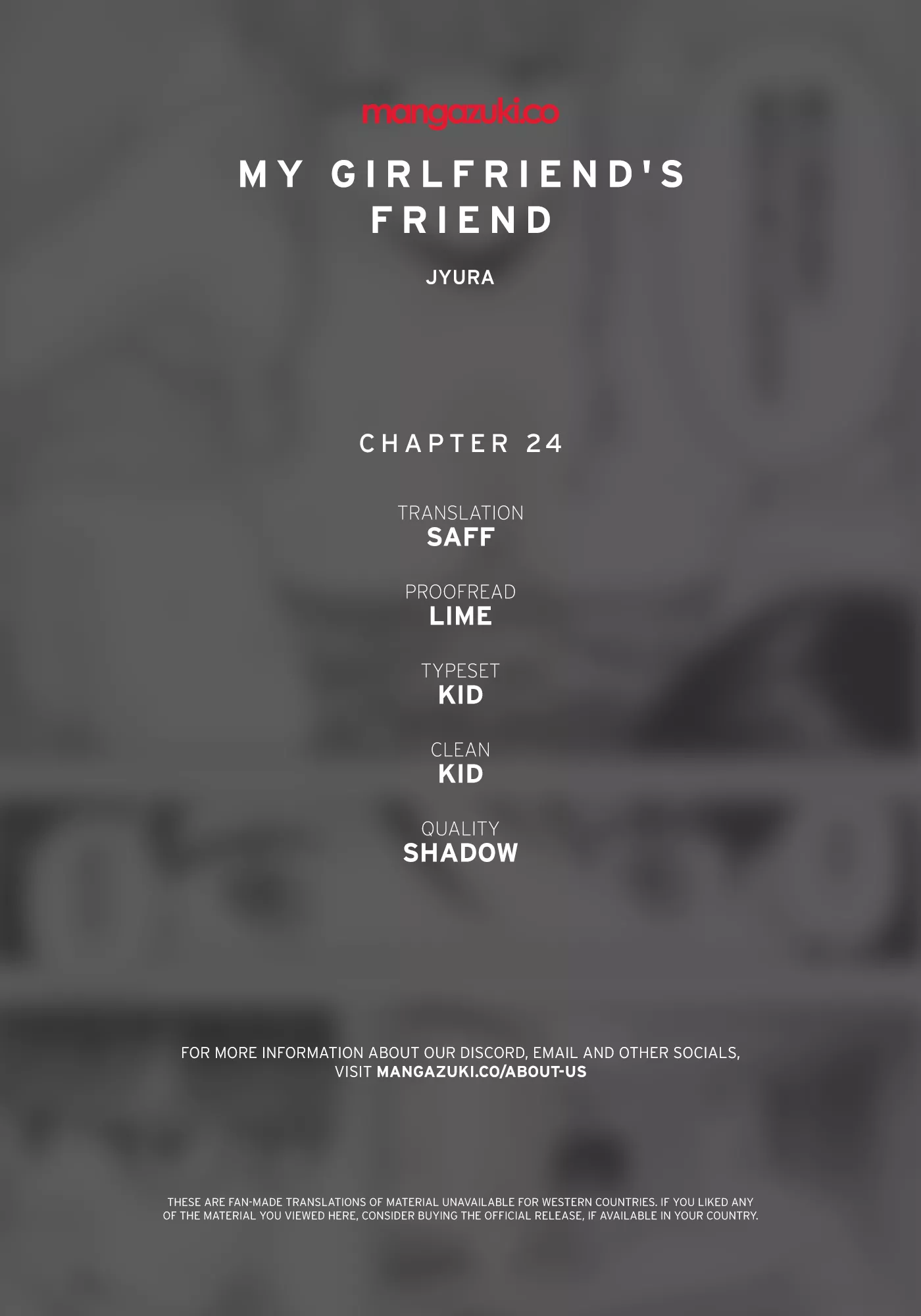 Read Kanojo no Tomodachi Chapter 24 Online